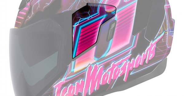 Заглушки визора Icon Airflite Synthwave купить от 1 780 грн. в