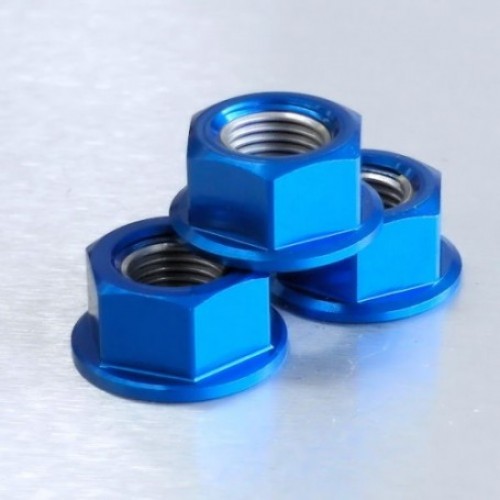 Алюминиевая гайка Pro-Bolt c неотделимой шайбой