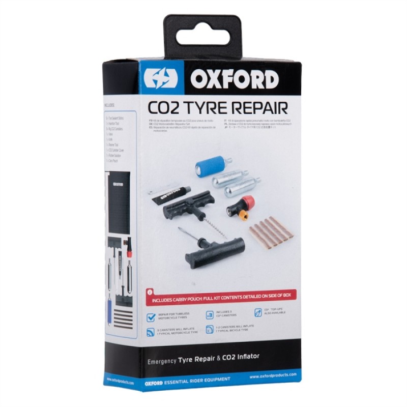Набір для ремонту шин Oxford CO2 Tyre Repair Kit