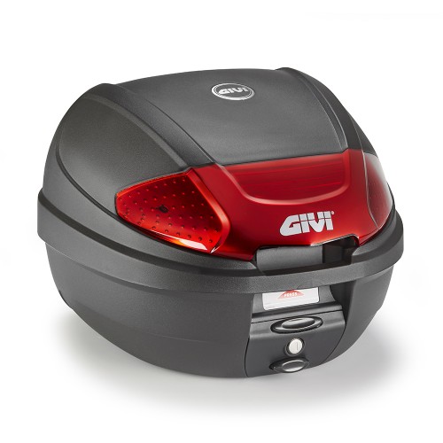 Кофр центральный Givi E300 Monolock -Red