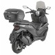 Кофр центральный Givi E455N Monolock -Smoked