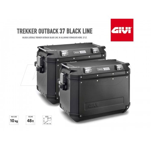 Кофры комплект Givi Trekker Outback OBKN37B