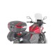 Кофр центральный Givi V47N Monokey Grey -Red