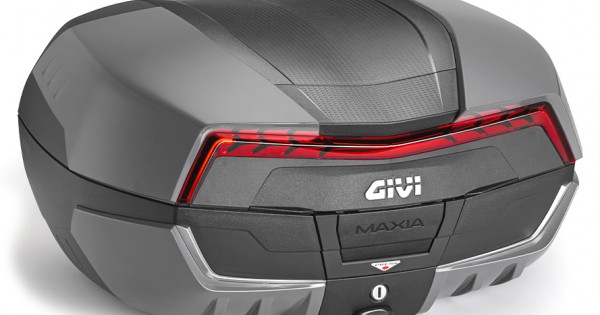 Кофр центральный Givi V58NNG Maxia 5 Monokey Graphite -Red купить