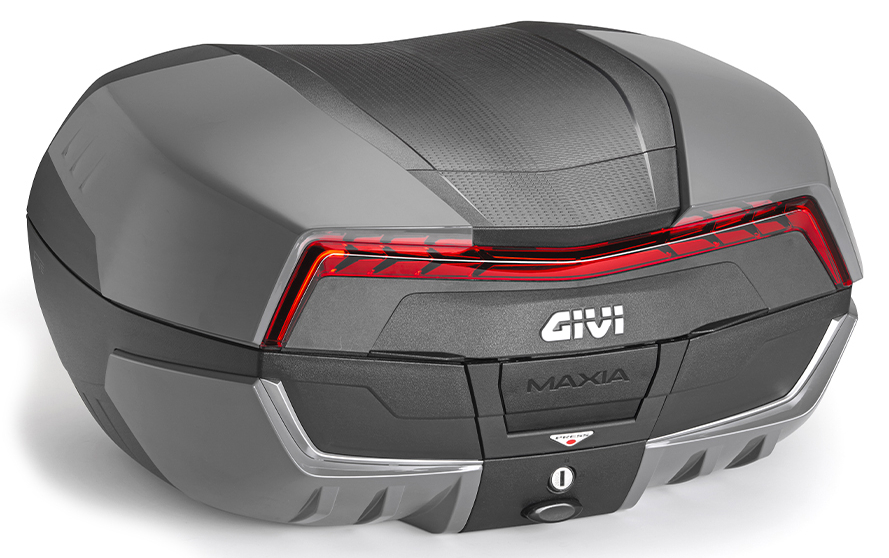 Кофр центральный Givi V58NNG Maxia 5 Monokey Graphite -Red купить