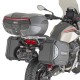 Кофр центральный Givi V58NNG Maxia 5 Monokey Graphite -Red
