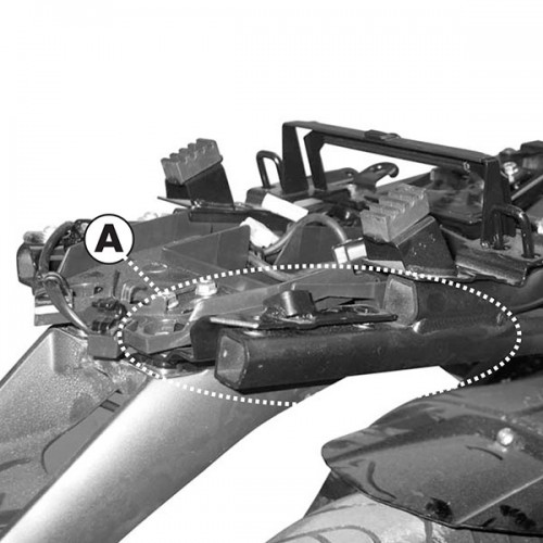 Адаптеры установки креплений кофров Givi PLX359 FZ1 2006-15