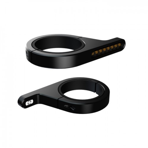 Повороти Oxford DarkTurner - Sequential Fork Mounted Indicators