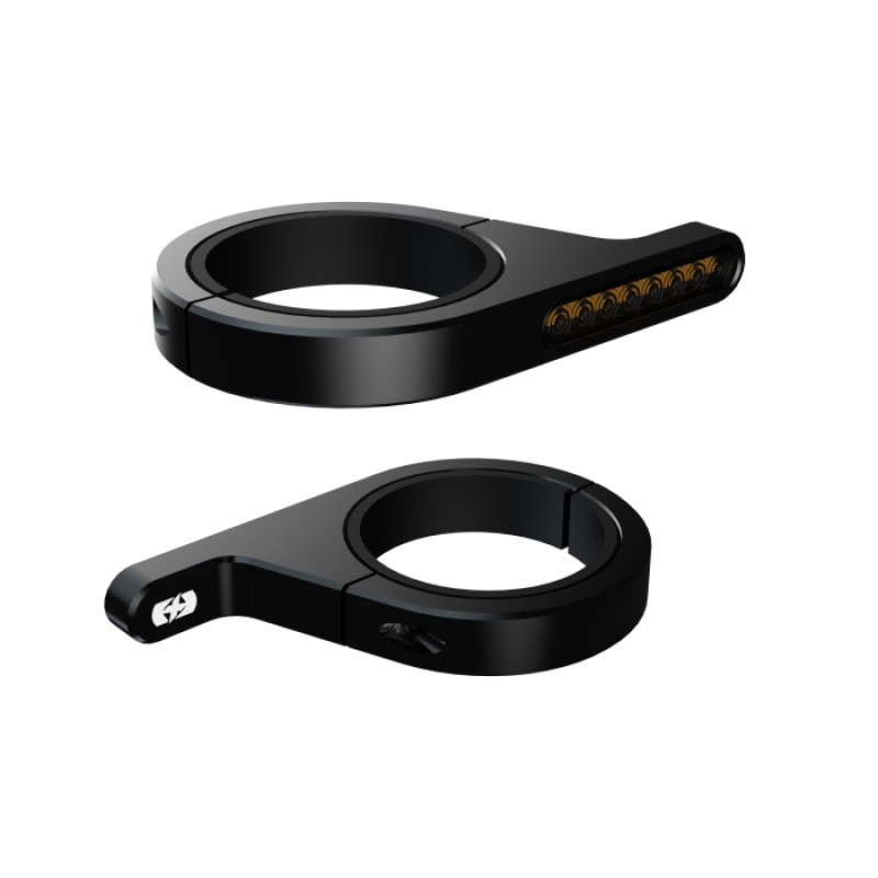 Повороти Oxford DarkTurner - Sequential Fork Mounted Indicators
