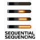 Повороти Oxford DarkTurner - Sequential Fork Mounted Indicators