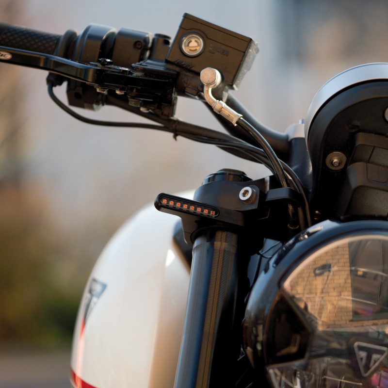 Повороти Oxford DarkTurner - Sequential Fork Mounted Indicators