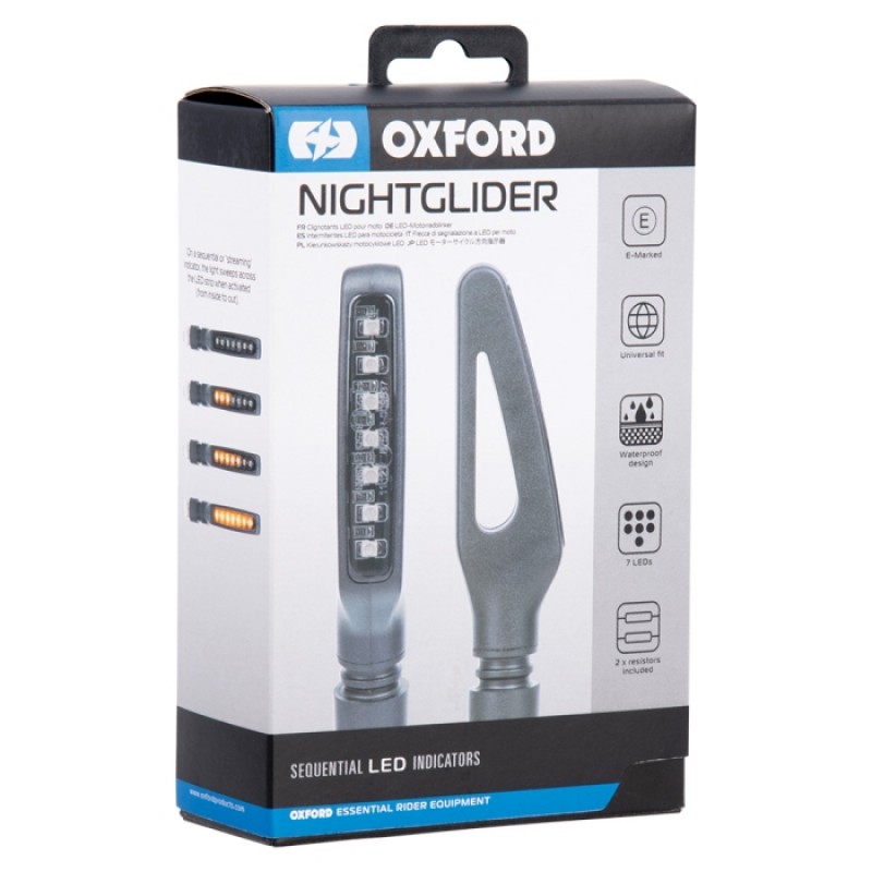 Повороти Oxford NightGlider - Sequential Indicators