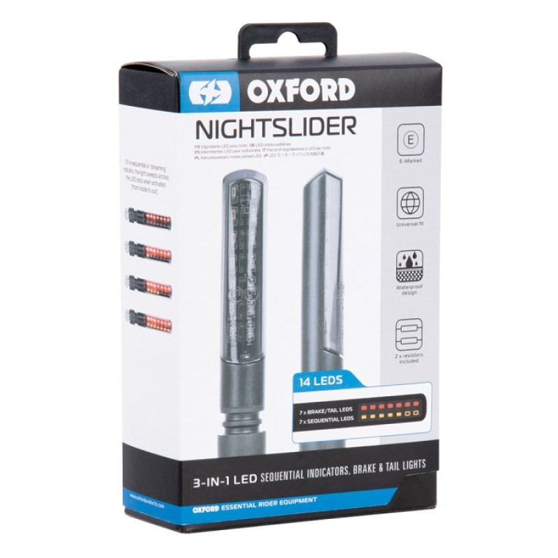 Повороти Oxford NightSlider REAR - Sequential Indicators