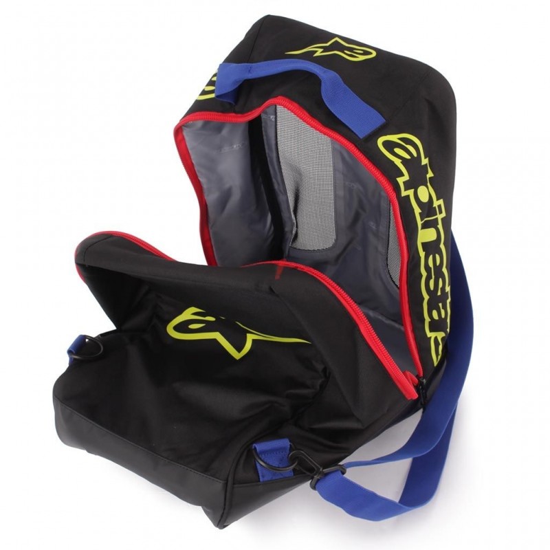 Сумка для мотобот Alpinestars Boot Bag Black/Blue Сумка для мотобот Alpinestars Boot Bag Black/Blue