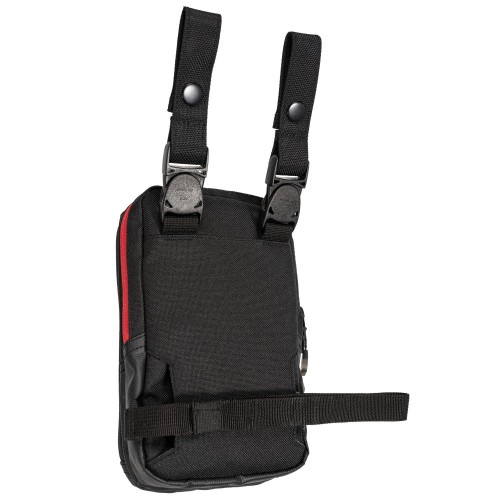 Набедренная сумка RS Taichi Belt Pouch Black Red