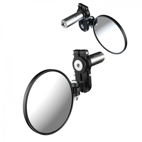 Дзеркала Oxford Fold-Away Bar End Mirrors - Black