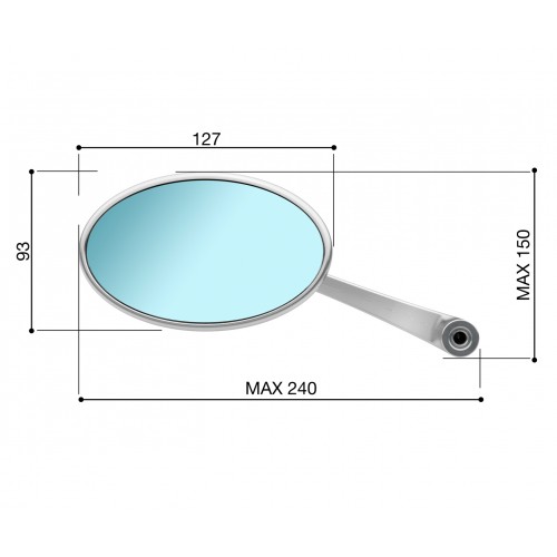 Зеркало Rizoma Drift
