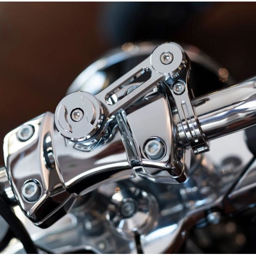 Крепление на руль SP Connect Moto Mount Pro Chrome SPC+