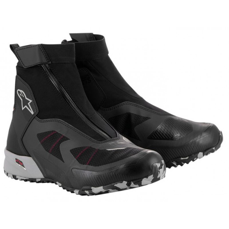 Мотоботы Alpinestars CR-8 Gore-Tex Black/Red