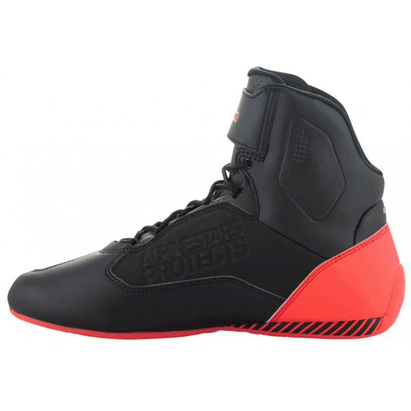 Мотоботы Alpinestars Faster-3 Black/Grey/Red Fluo