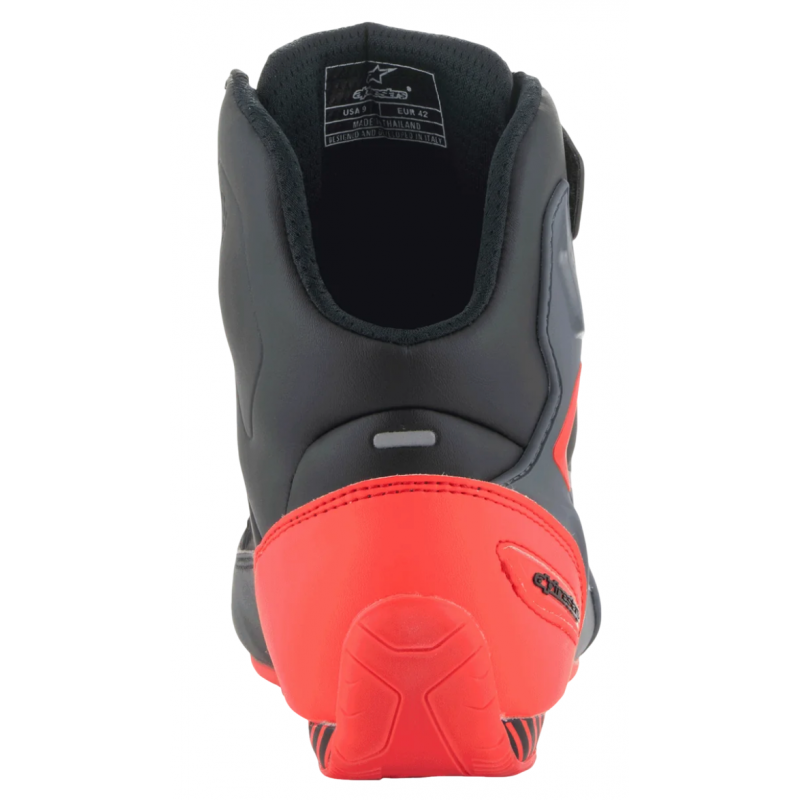 Мотоботы Alpinestars Faster-3 Black/Grey/Red Fluo
