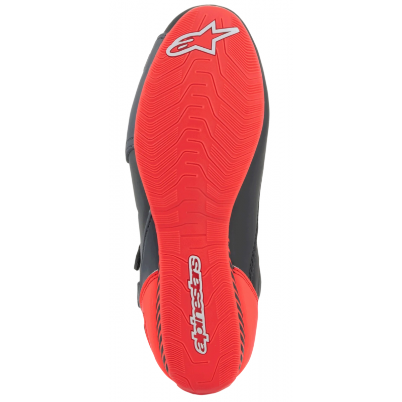 Мотоботы Alpinestars Faster-3 Black/Grey/Red Fluo