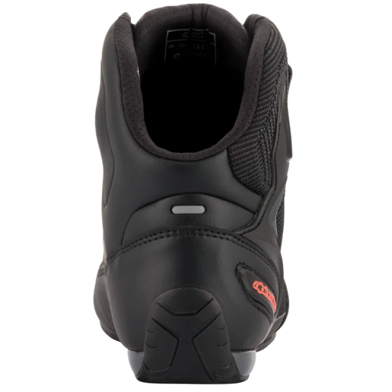 Мотоботы Alpinestars Faster-3 Rideknit Black/Red Fluo
