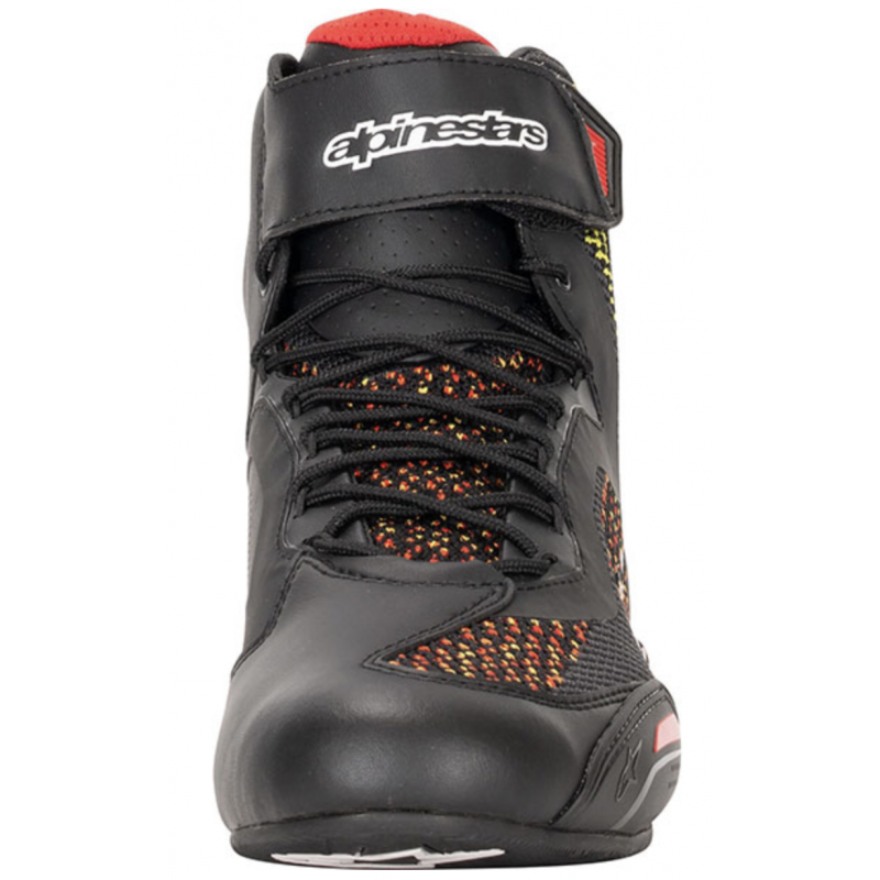 Мотоботы Alpinestars Faster-3 Rideknit Black/Red/Yellow