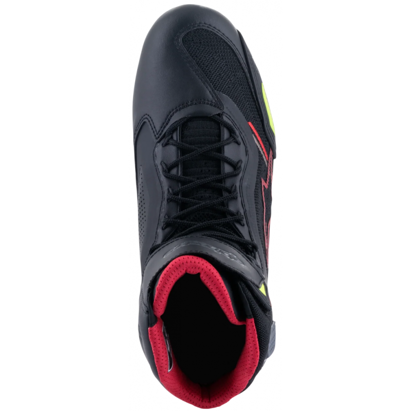 Мотоботы Alpinestars Faster-3 Rideknit Black/Yellow/Red