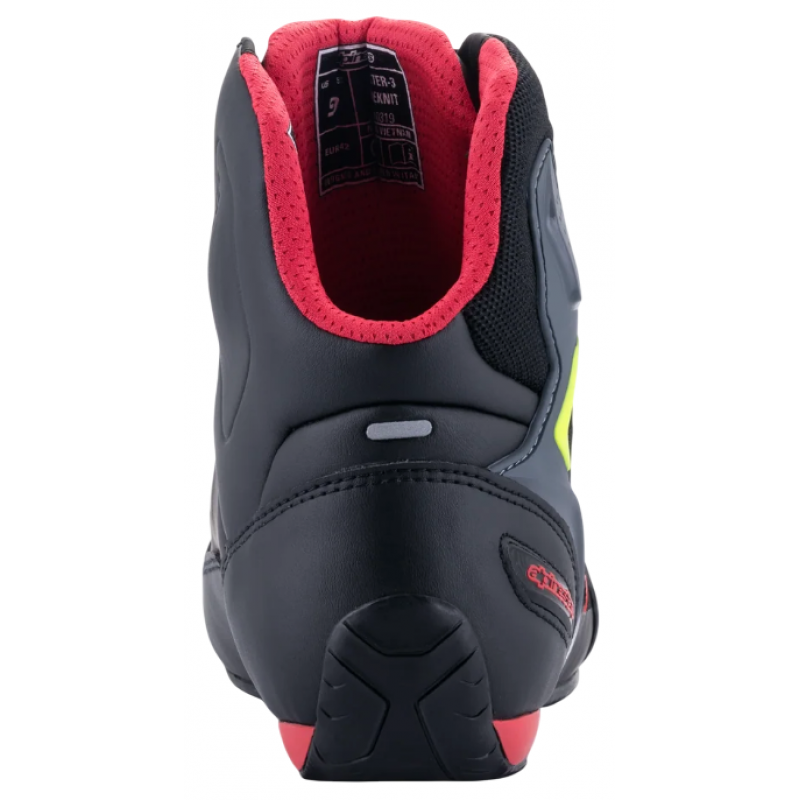 Мотоботы Alpinestars Faster-3 Rideknit Black/Yellow/Red