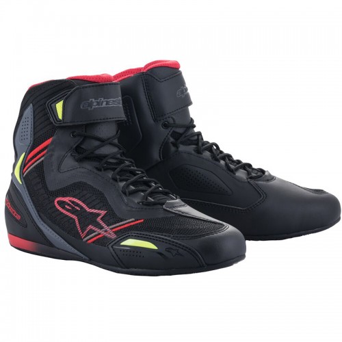 Мотоботи Alpinestars Faster-3 Rideknit Black/Yellow/Red