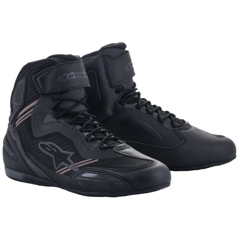 Мотоботы Alpinestars Faster-3 Rideknit Black/Black