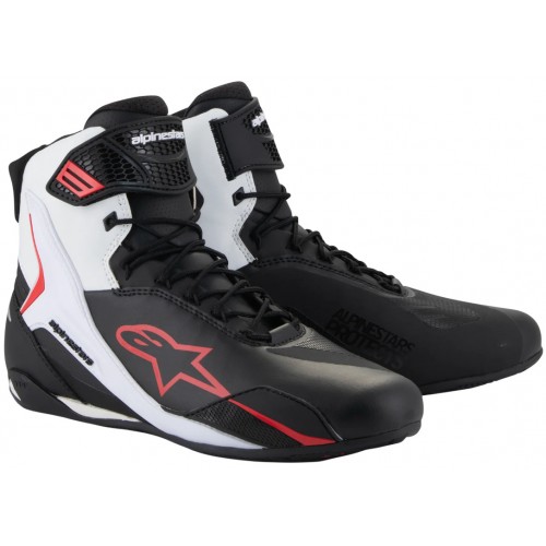 Мотоботи Alpinestars Faster-4 Black/White/Red