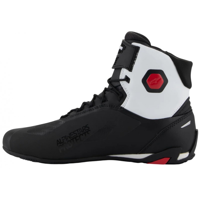 Мотоботи Alpinestars Faster-4 Black/White/Red