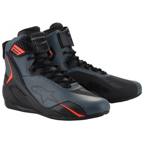 Мотоботы Alpinestars Faster-4 Black/Grey/Red