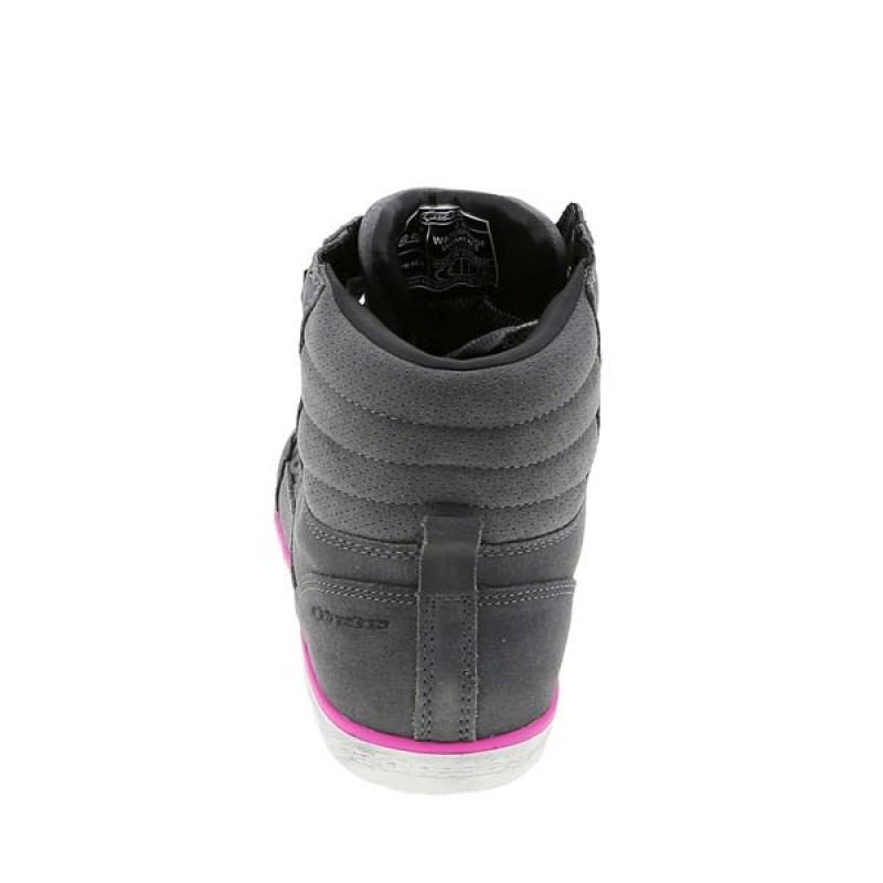 Мотоботы женские Alpinestars J-6 WP Gray/Fuchsia