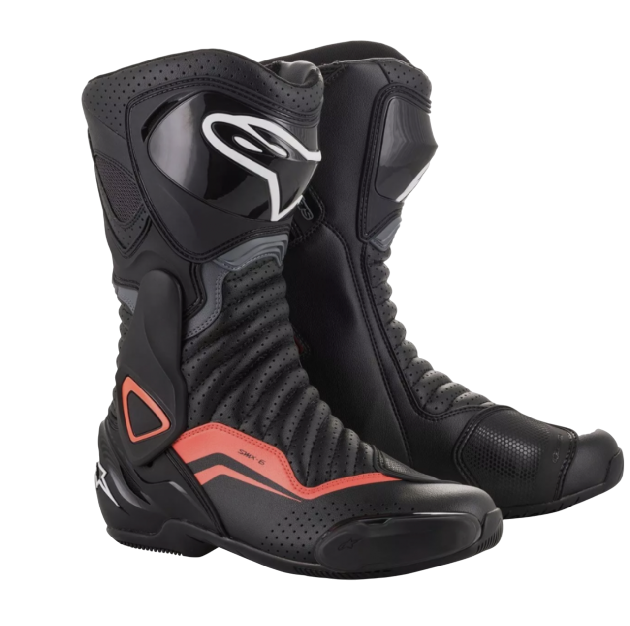 Мотоботы Alpinestars SMX-6 V2 Black/Red/Grey купить от 12