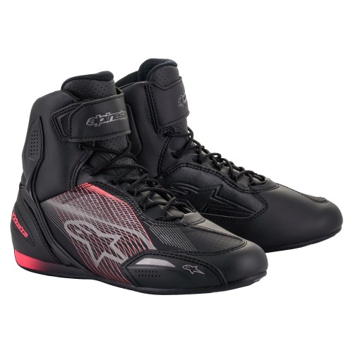 Мотоботы женские Alpinestars Stella Faster-3 Black Red