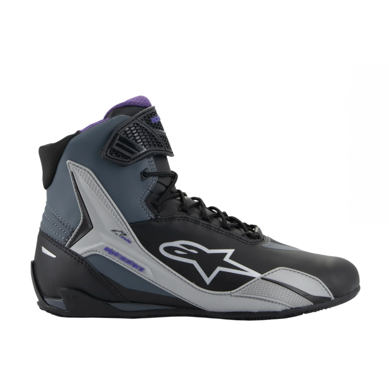 Мотоботы женские Alpinestars Stella Faster-4 Black/Gray/Violet Мотоботы женские Alpinestars Stella Faster-4 Black/Gray/Violet