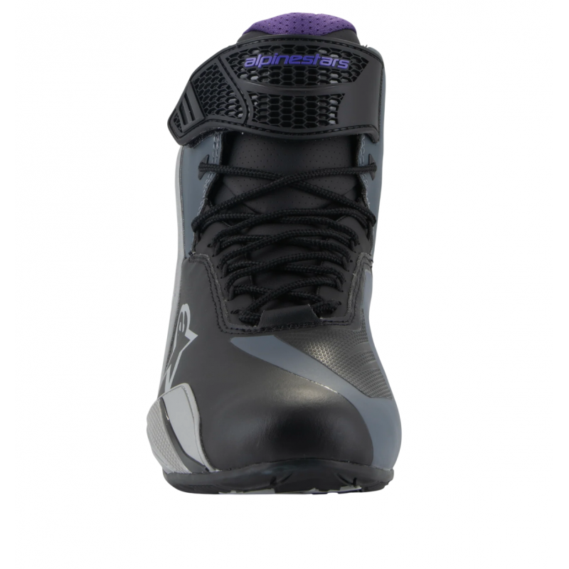 Мотоботы женские Alpinestars Stella Faster-4 Black/Gray/Violet Мотоботы женские Alpinestars Stella Faster-4 Black/Gray/Violet