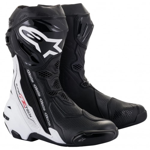 Мотоботи Alpinestars Supertech R Vented Black/White