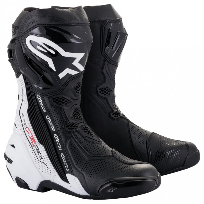 Мотоботи Alpinestars Supertech R Vented Black/White