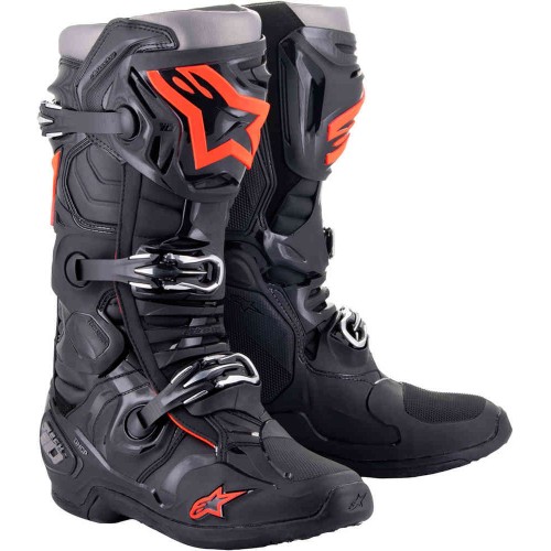 Мотоботы Alpinestars Tech 10 Black Red