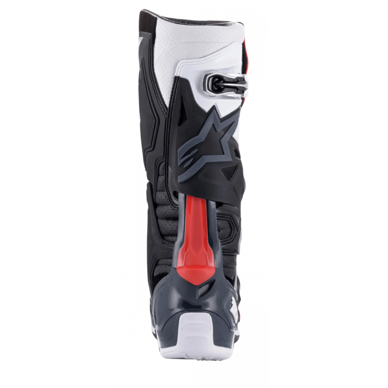 Мотоботы Alpinestars Tech 10 Supervented Black/White/Gray/Red