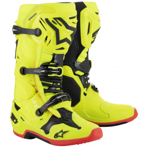 Мотоботи Alpinestars Tech 10 Yellow/Black/Red