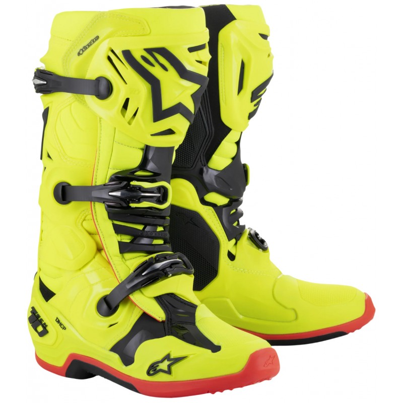 Мотоботи Alpinestars Tech 10 Yellow/Black/Red