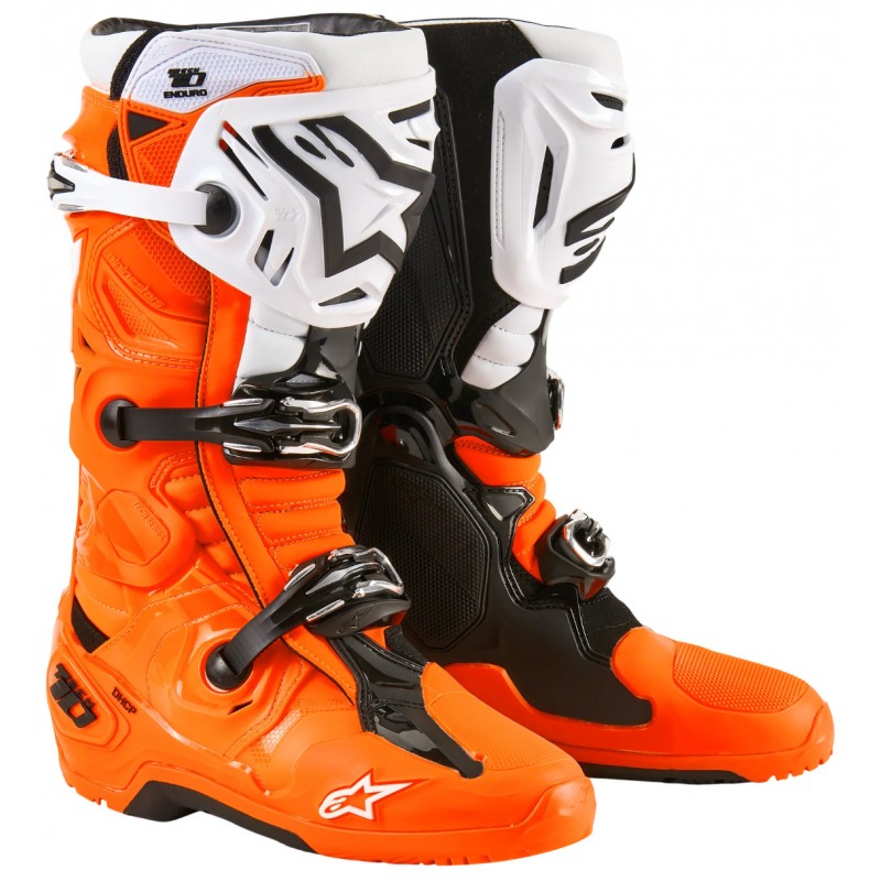Мотоботи Alpinestars Tech 10 Enduro Orange/Black/White