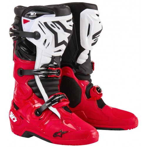 Мотоботи Alpinestars Tech 10 Enduro Red/Black/White