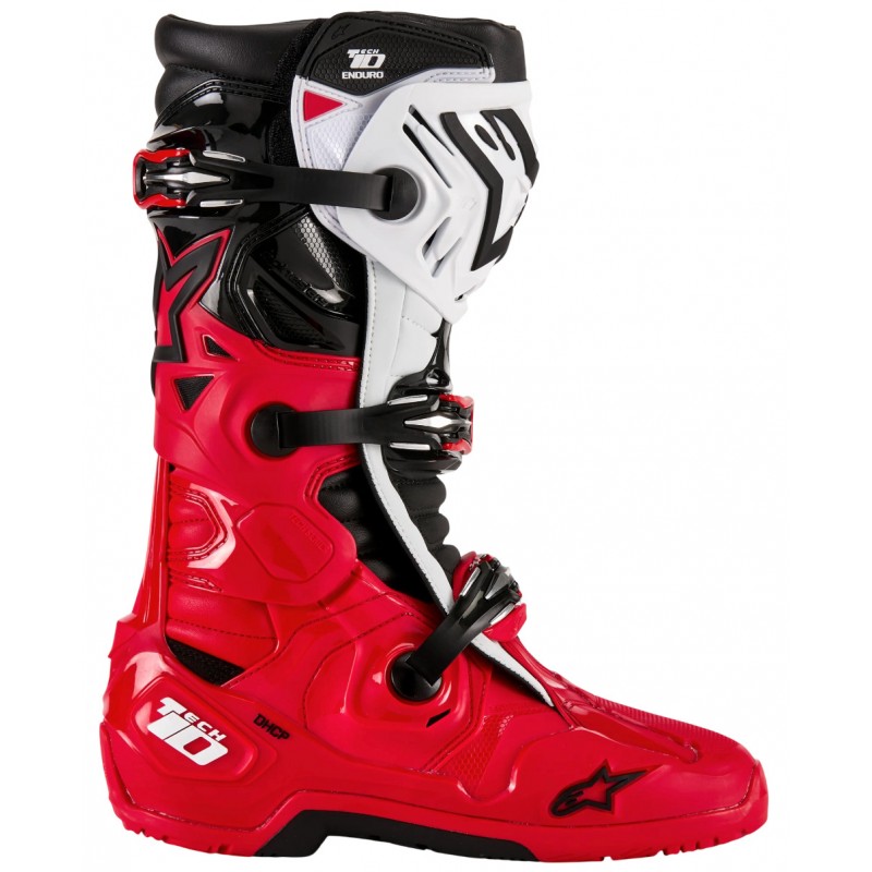 Мотоботи Alpinestars Tech 10 Enduro Red/Black/White