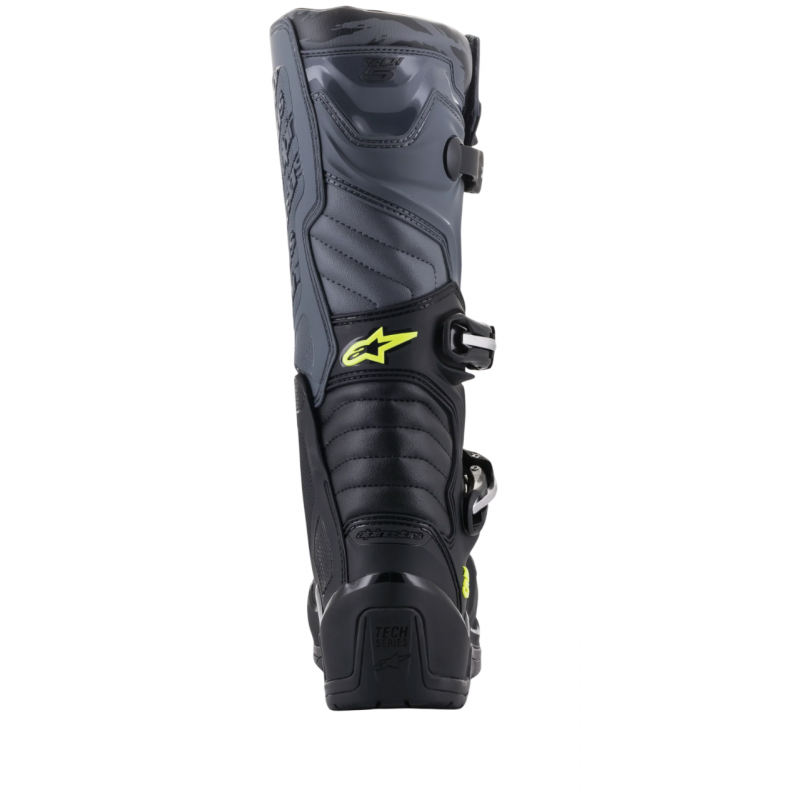 Мотоботы Alpinestars Tech 5 Black/Gray/Yellow